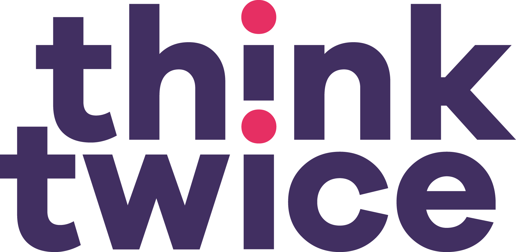 thinktwice logo Purple WEB